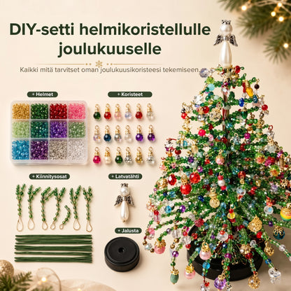 DIY-helmijoulukuusisetti