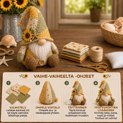 Aloittelijoiden tonttuompelupaketti