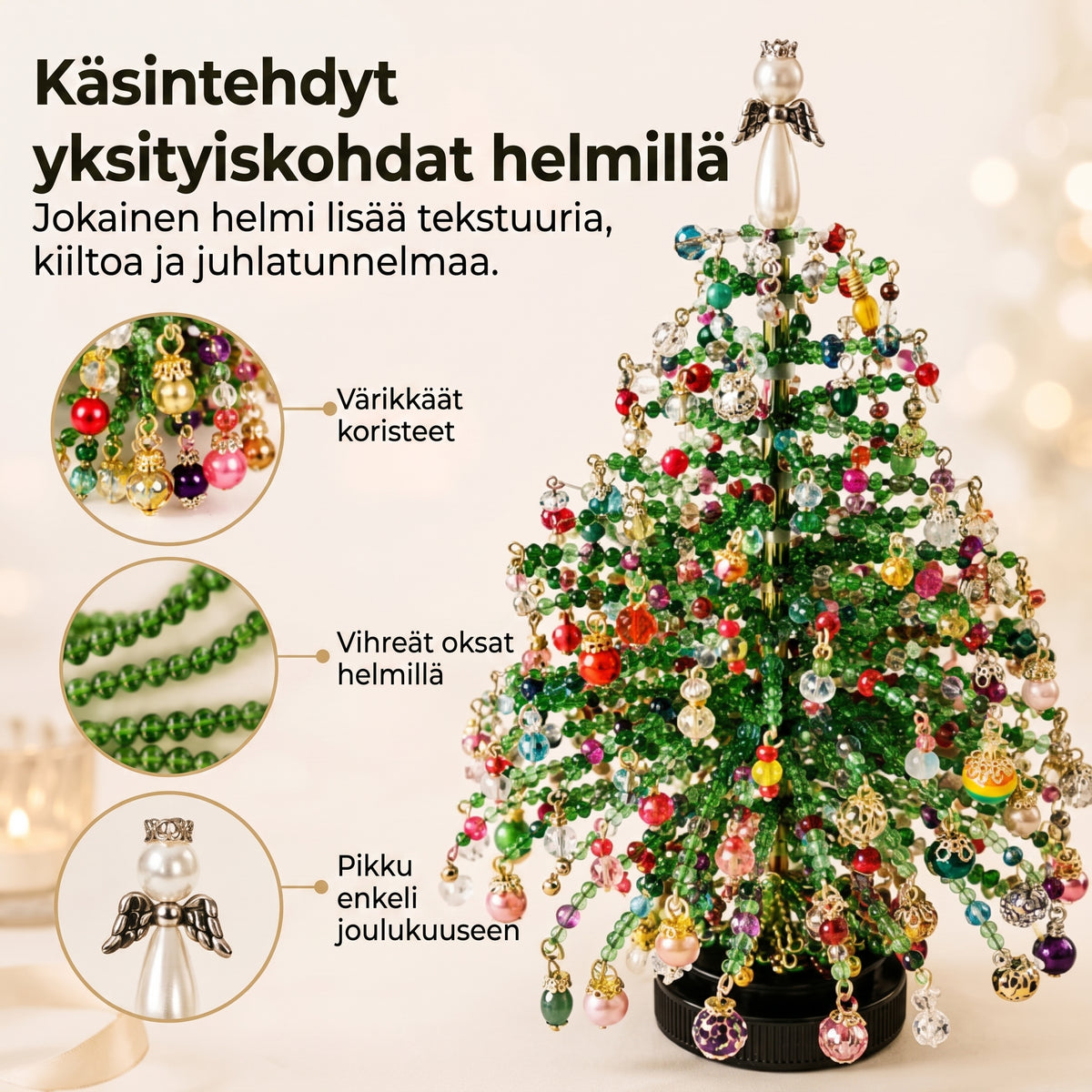 DIY-helmijoulukuusisetti