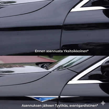 Uniikki auton merkki – anna autollesi tyylikäs ilme
