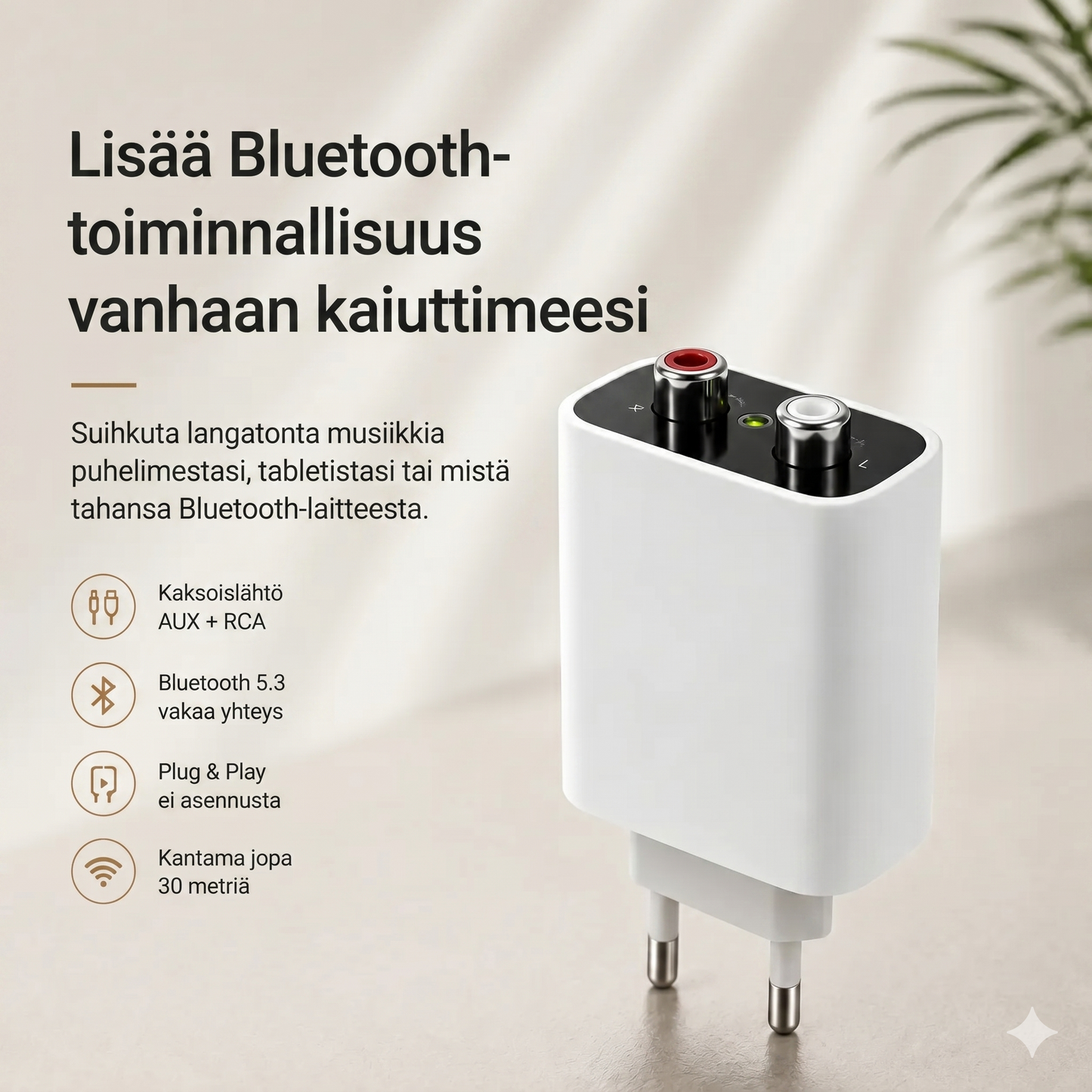 SoundLink Air - Modernisoi vanhat kaiuttimesi Bluetoothilla