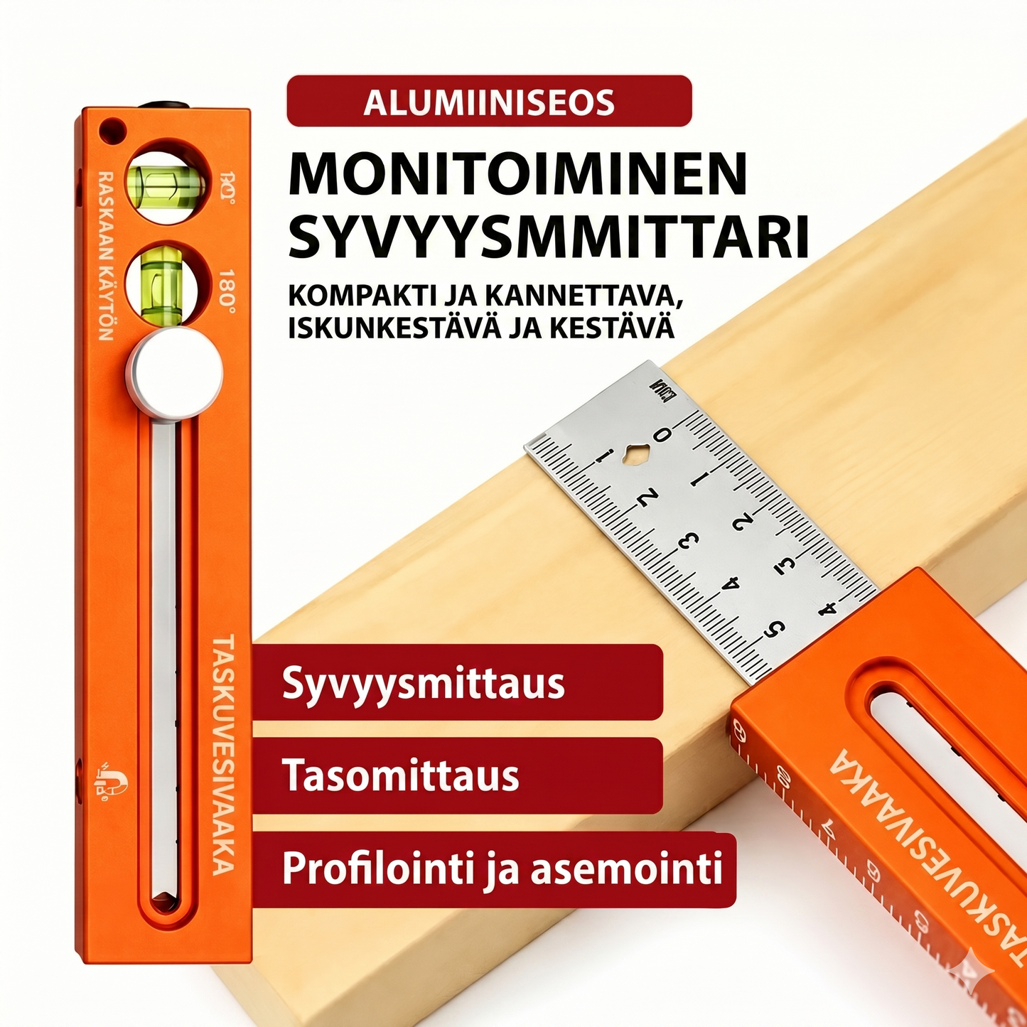Monitoiminen merkintävesivaaka