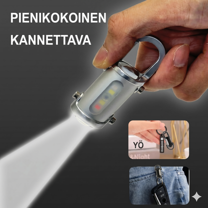 Superkirkas mini-avaimenperätaskulamppu, vedenpitävä