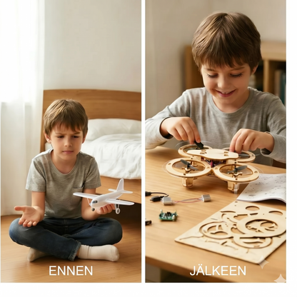 Tämä rakennussarja tekee lapsestasi mini-insinöörin