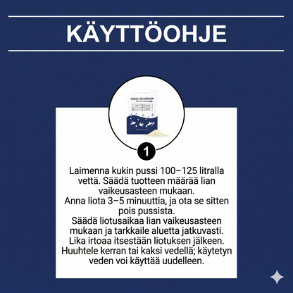 Aqua-Guardian Pro Formula vedenpuhdistin