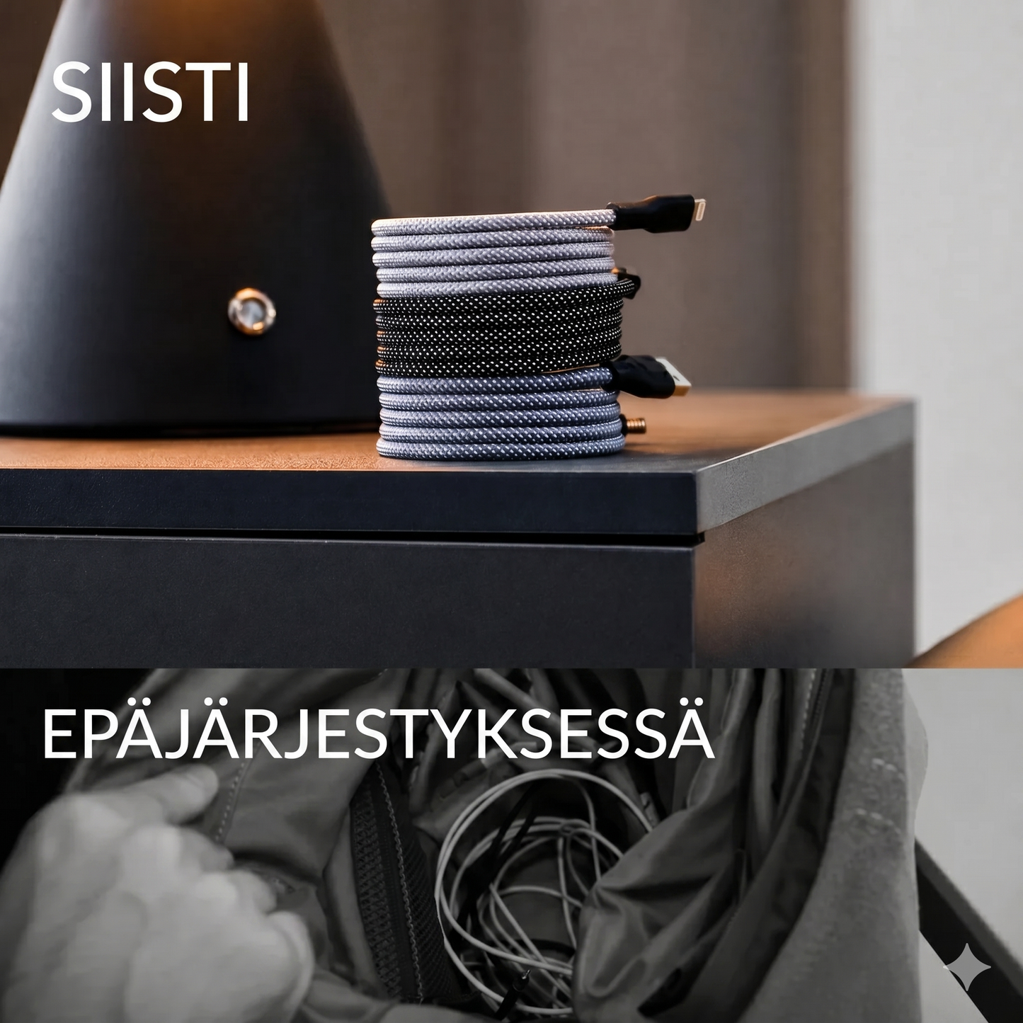 MagCable – magneettinen eikä koskaan solmussa