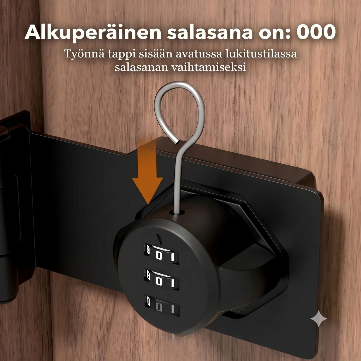 Numerolukko kaappeihin ja oviin