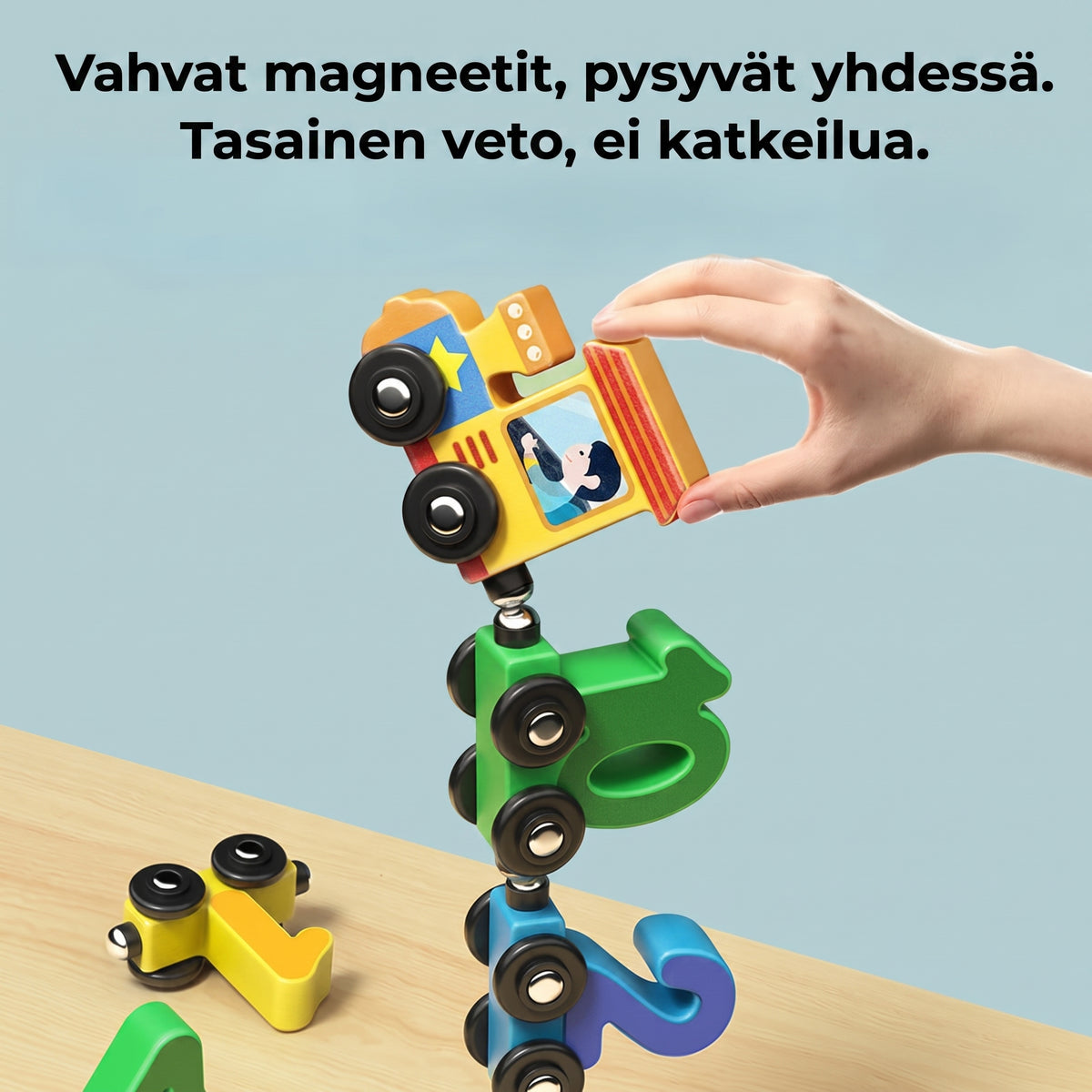 Magneettinen numer junasetti