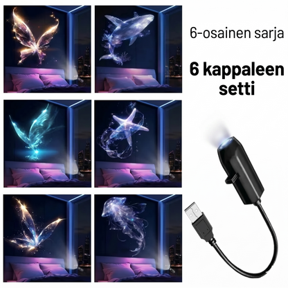 Plug & Play HD -tähtiprojektori