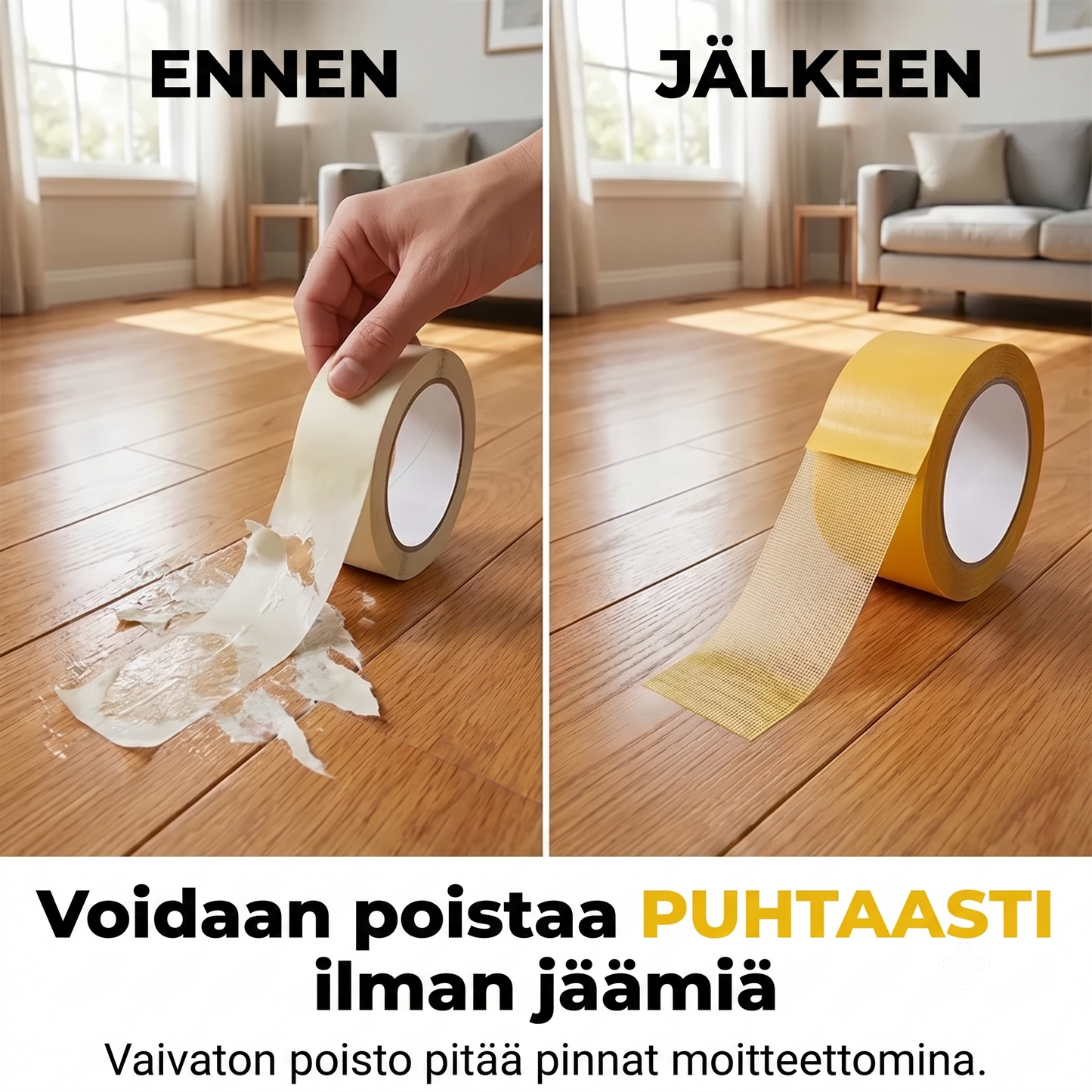 Kaksipuolinen teippi