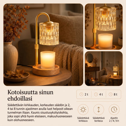 Kynttilänlämmitinlamppu ilman avotulta