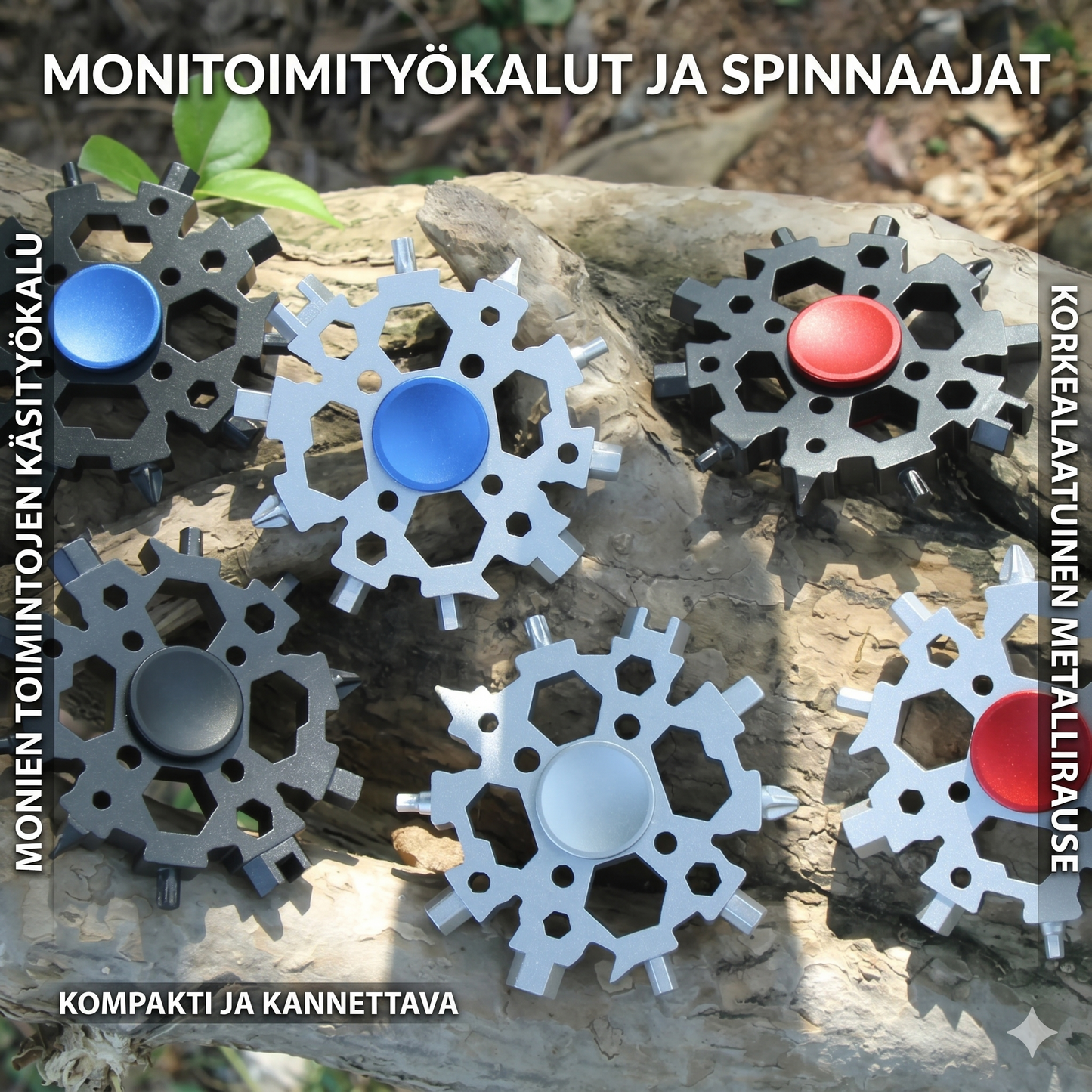 Sormihyrrä-monitoimilumihiutaleavain