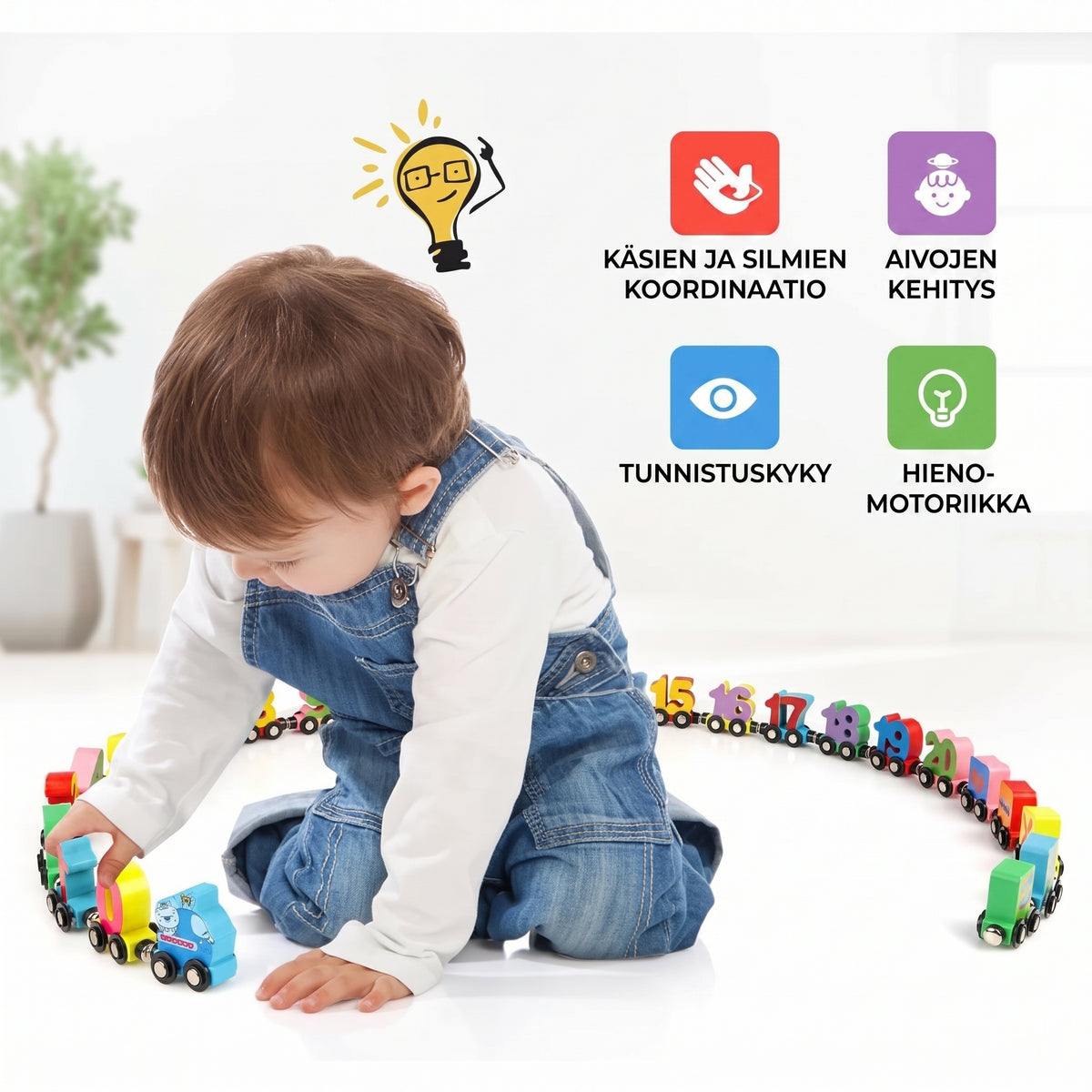 Magneettinen numer junasetti