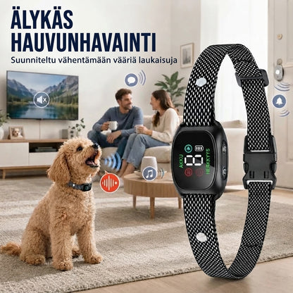 Älykäs haukunestopanta koirille