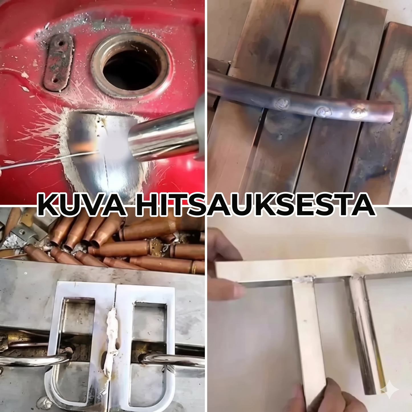 Universaalit matalalämpötila-hitsauspuikot – 6 kpl
