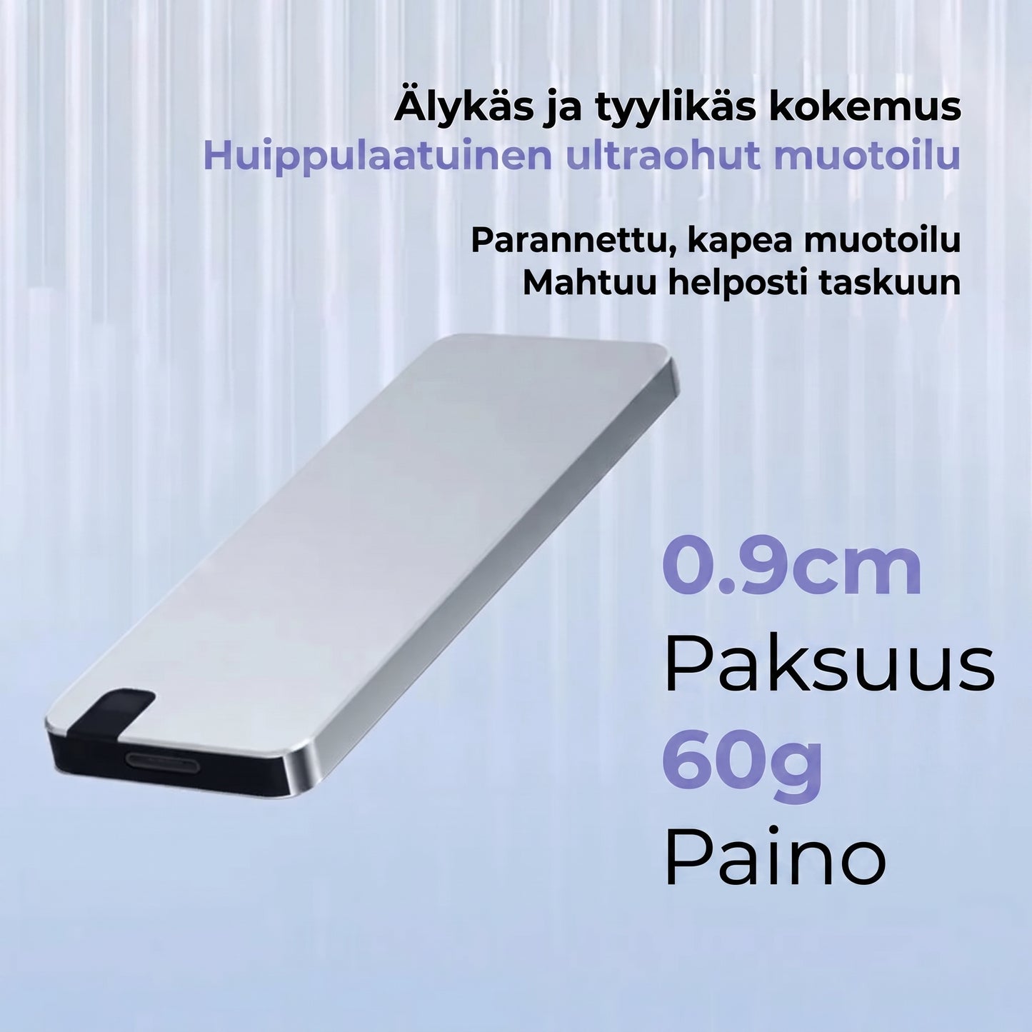 500 Gt USB-muistitikku nopealla ulkoisella tallennuksella