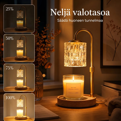 Kynttilänlämmitinlamppu ilman avotulta
