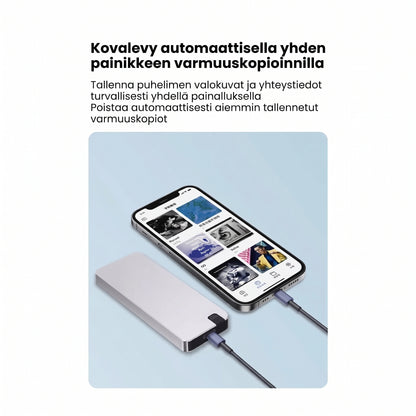 500 Gt USB-muistitikku nopealla ulkoisella tallennuksella