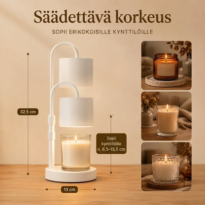 Kynttilänlämmitinlamppu ilman avotulta