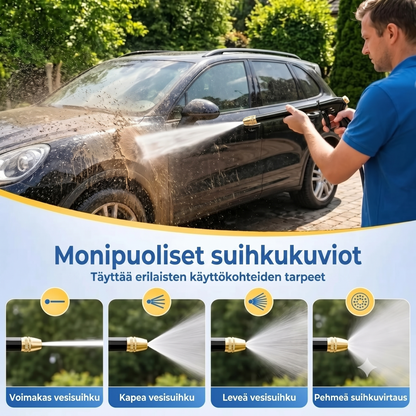 Puutarhaletkun ruiskupistooli