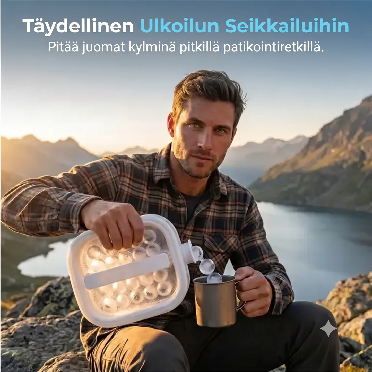 IceFlow eristetty juomapullo