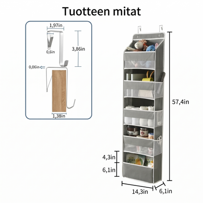 Ripustettava järjestelijä