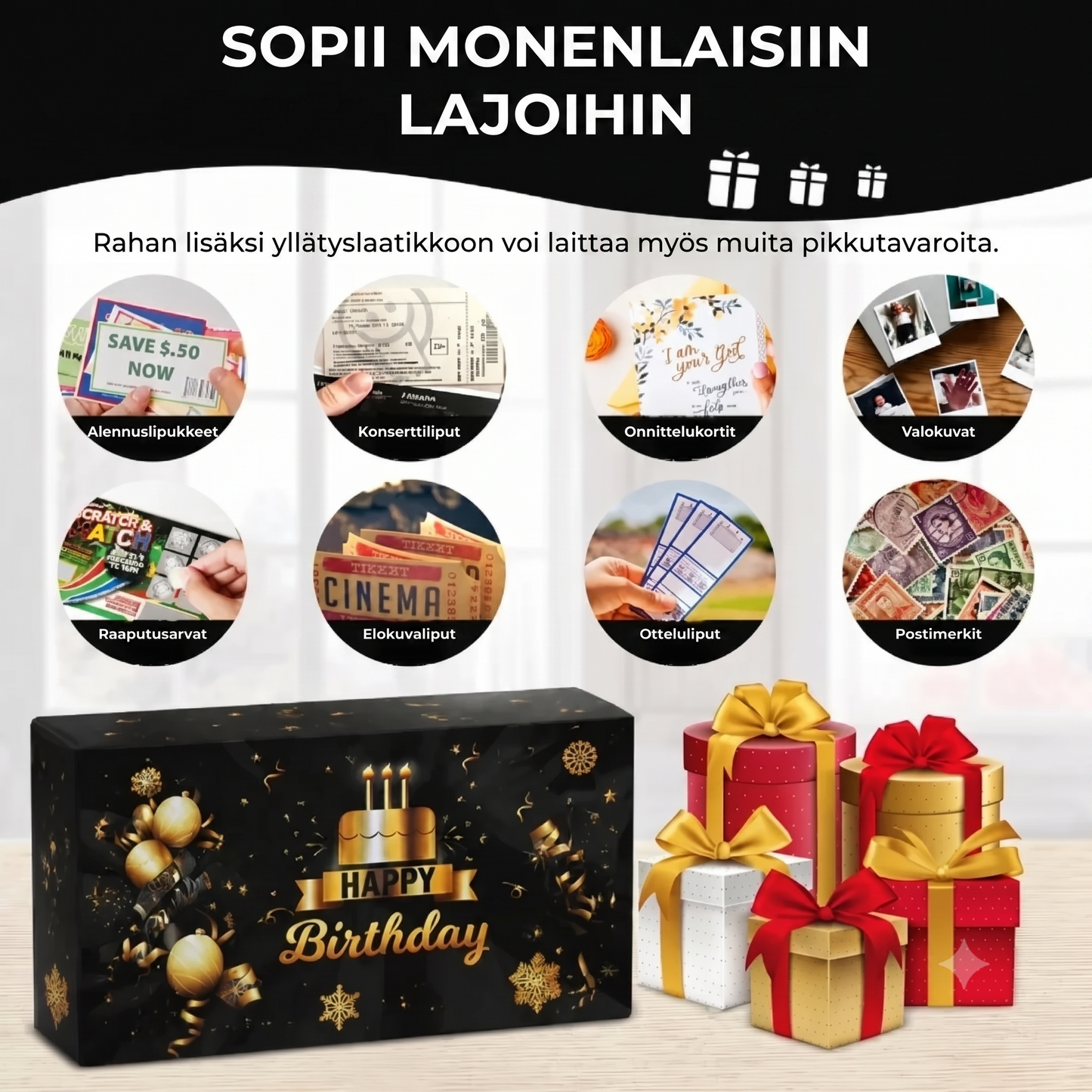 Syntymäpäiväyllätyslaatikko