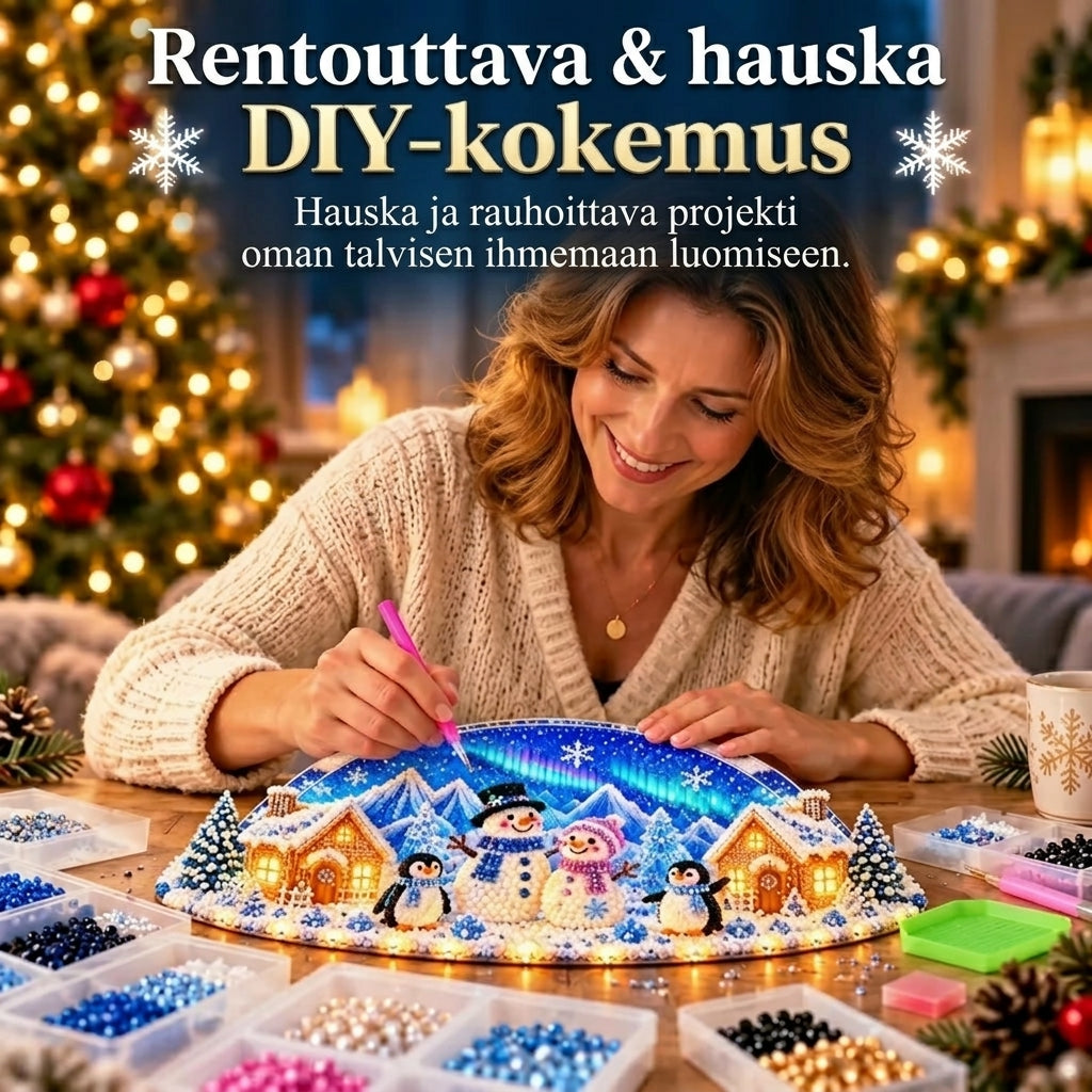 DIY-talven ihmemaa strasseilla ja helmiyksityiskohdilla