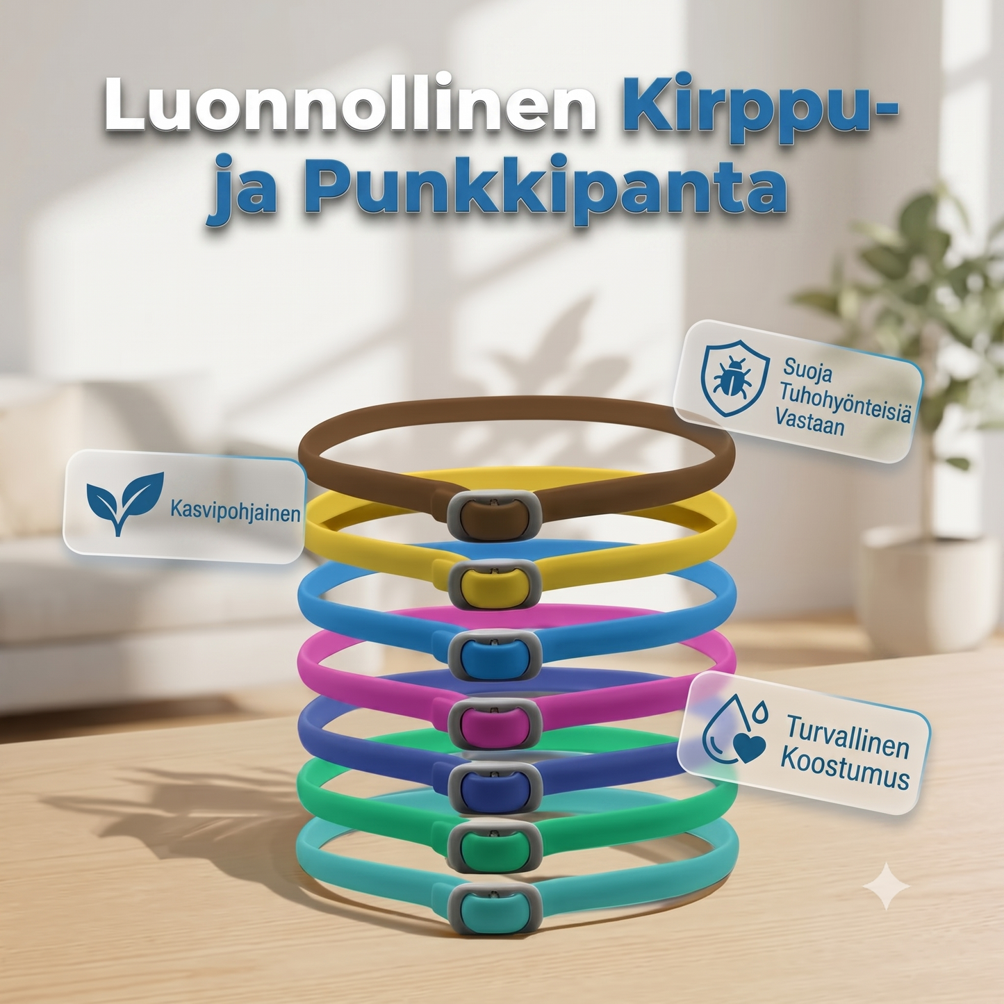 Kirppu- ja punkkipanta lemmikeille