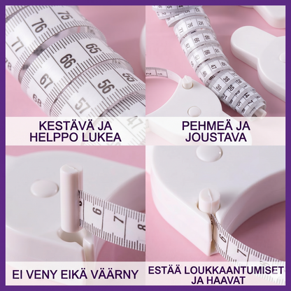 Automaattisesti kelautuva mittanauha