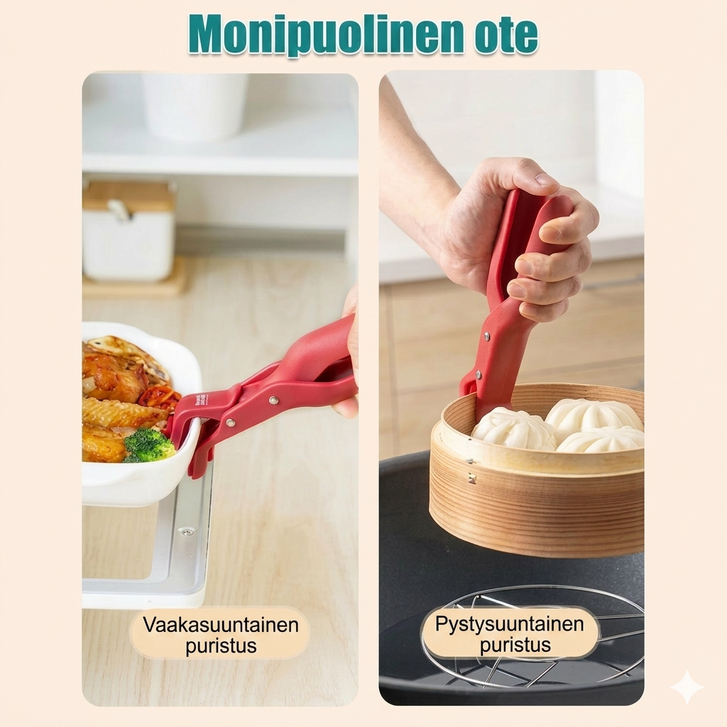 Monitoiminen palamista estävä kulhonpidike