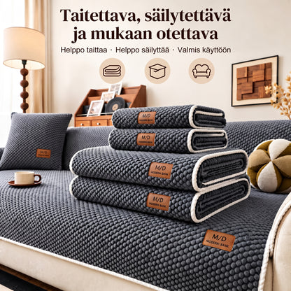 Paksunnettu liukumaton sohvanpäällinen lemmikeille