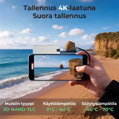 500 Gt USB-muistitikku nopealla ulkoisella tallennuksella