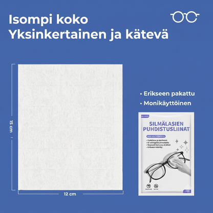 Huurteenestoliinat silmälaseille (100 kpl)