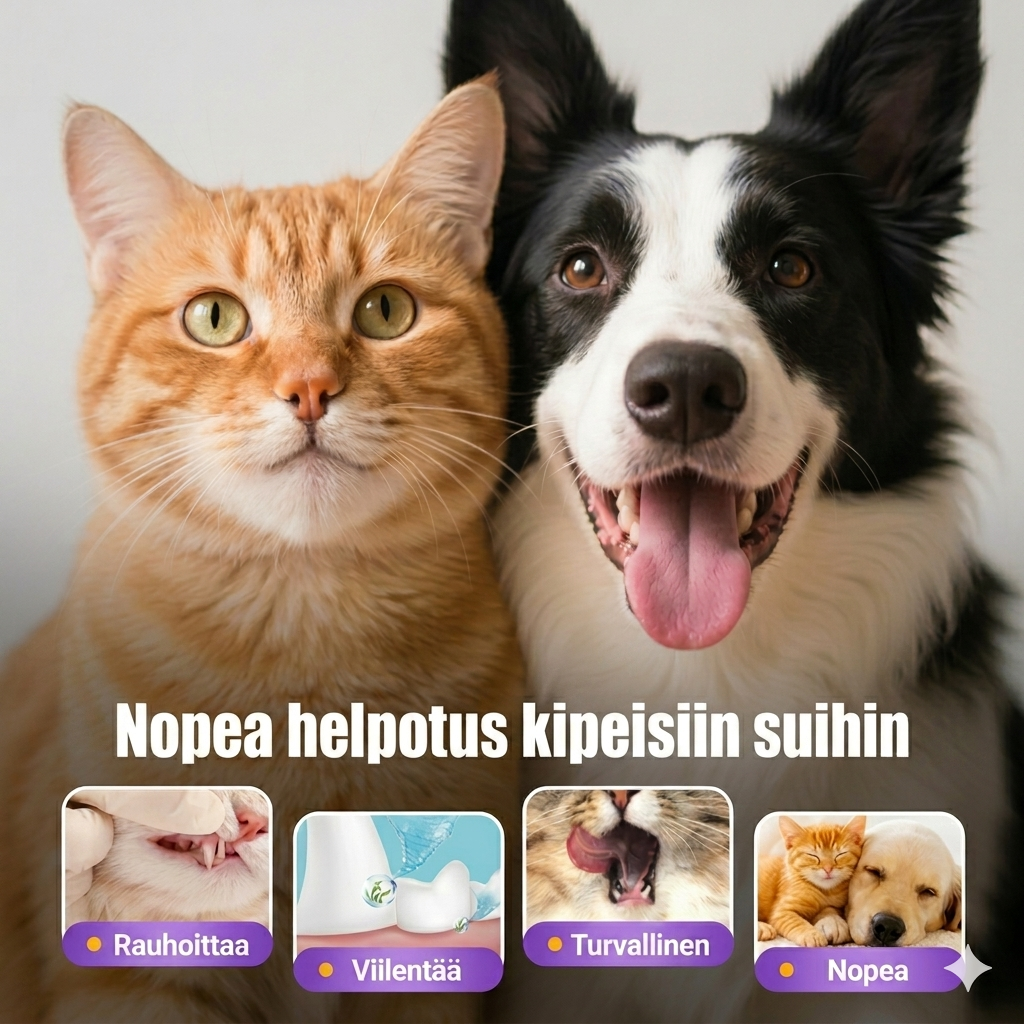 Suunhoitogeeli lemmikeille