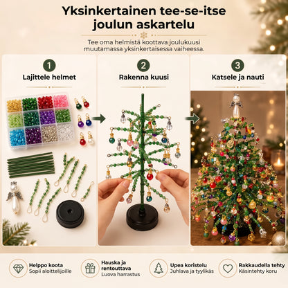 DIY-helmijoulukuusisetti