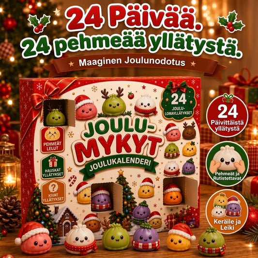 Dumpling squishy -adventtikalenteri