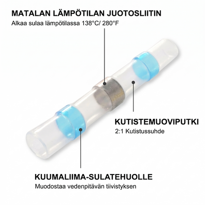 Juottaminen ilman kolvia, vedenpitävä 10 sekunnissa