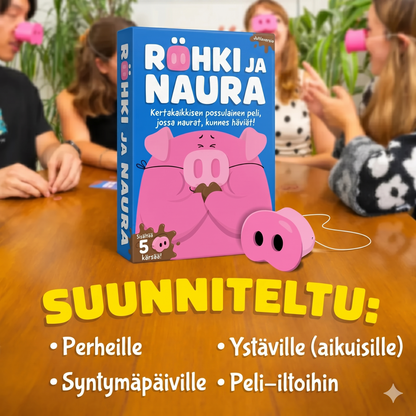 Pigsniff-peli – nauraminen on ehdottomasti kielletty