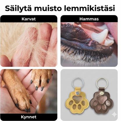 Lemmikin muisto-avaimenperä