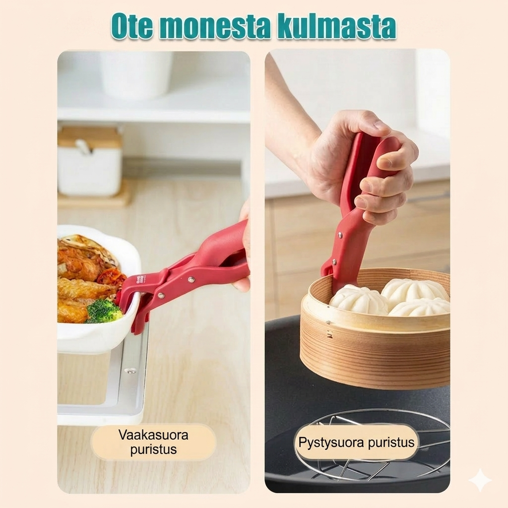 Monitoiminen palamista estävä kulhonpidike
