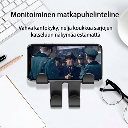 Auton niskatuen koukut laukuille 2 kappaleen setti