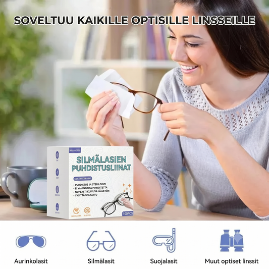 Huurteenestoliinat silmälaseille (100 kpl)
