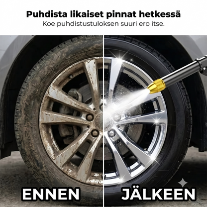 Puutarhaletkun ruiskupistooli