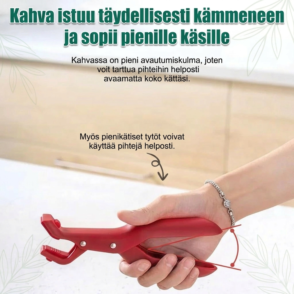 Monitoiminen palamista estävä kulhonpidike