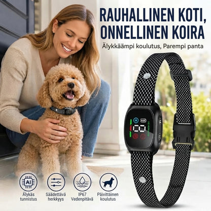 Älykäs haukunestopanta koirille