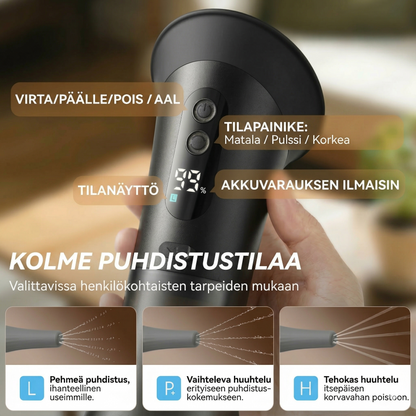 Sähköinen korvanpuhdistuslaite