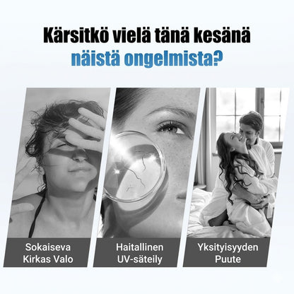 Yksisuuntainen lämpöä eristävä näkösuojakalvo