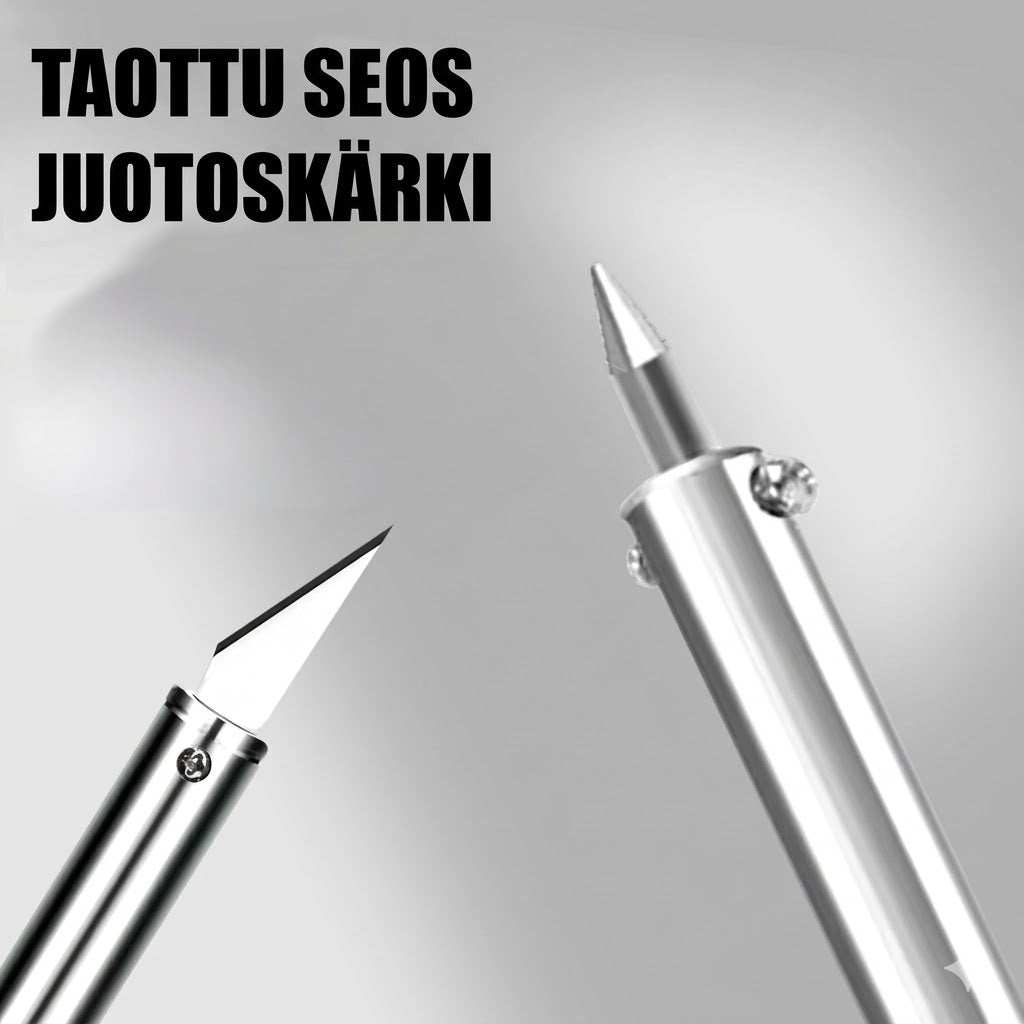 Ulkoisesti lämmitettävä sähköinen kaiverrusveitsi
