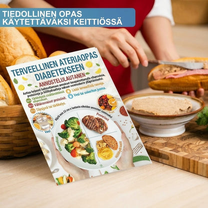 Diabetespäiväkirja ja ruoka-aineluettelo
